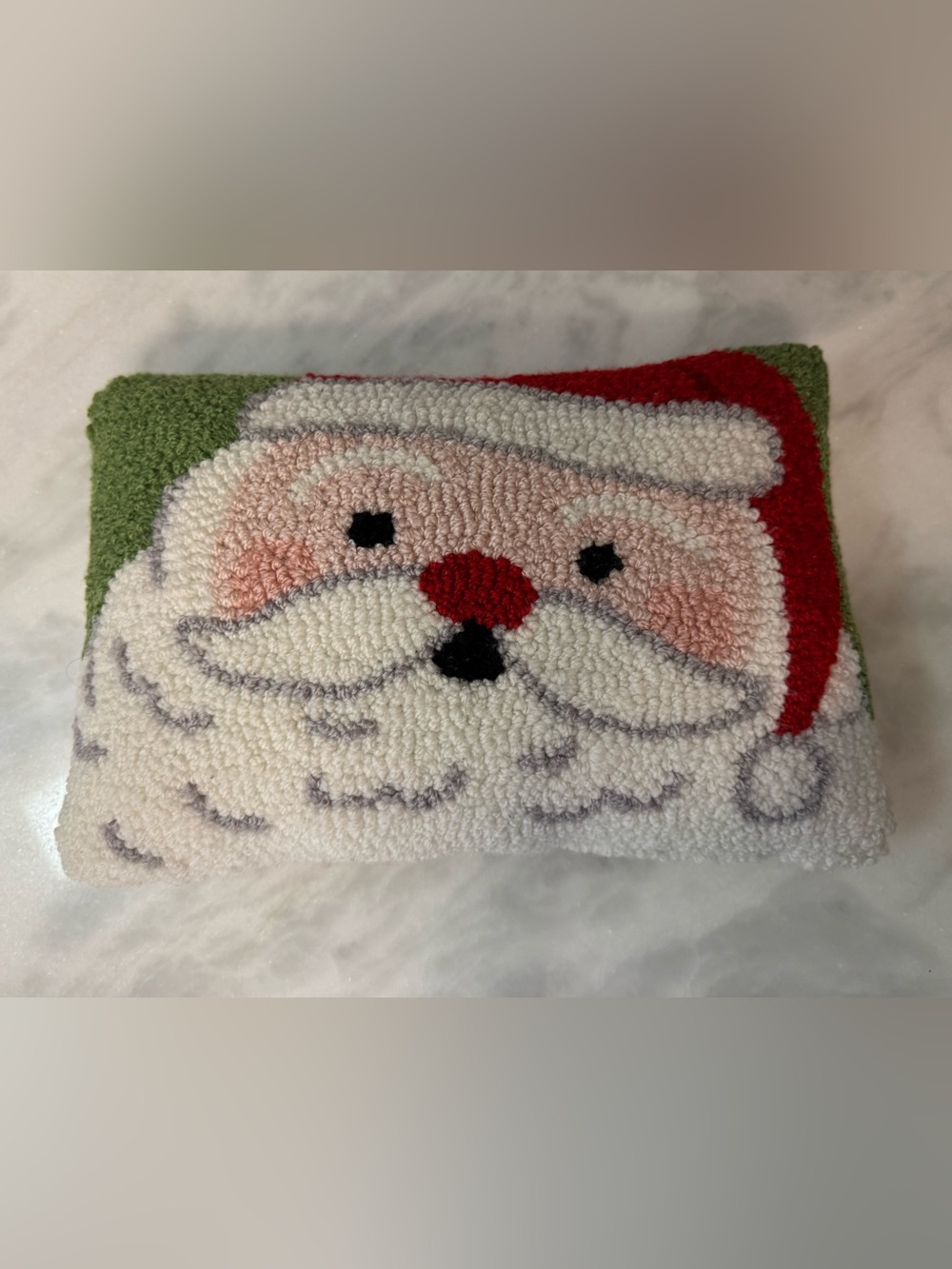 Santa hook pillow